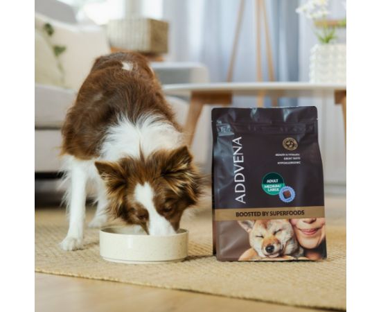 ADDVENA BOOSTED BY SUPERFOODS dla dorosłych psów średnich i dużych ras 2,5kg Suņu barība
