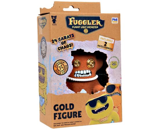 P.m.i. Kids World FUGGLER S3 GOLD EDITION - GOLD FIGURE VER.A Фигурки и герои