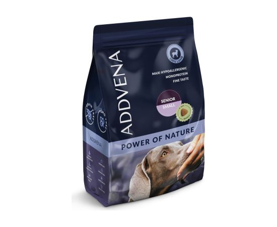 ADDVENA POWER OF NATURE dla starszych psów małych ras 2,5kg Suņu barība