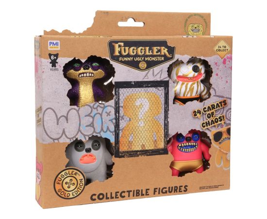 P.m.i. Kids World FUGGLER S3 GOLD EDITION FIGURES - 5 PACK DELUXE BOX (ASSORTMENT) Фигурки и герои