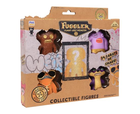 P.m.i. Kids World FUGGLER S3 GOLD EDITION FIGURES - 5 PACK DELUXE BOX (ASSORTMENT) Фигурки и герои