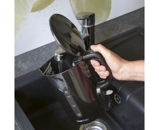 Czajnik elektryczny bezprzewodowy 1,7L WK 3835 CLATRONIC czarny Tējkannas (elektriskās)