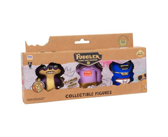 P.m.i. Kids World FUGGLER S3 GOLD EDITION FIGURES - 3 PACK (ASSORTMENT) Figūriņas un varoņi