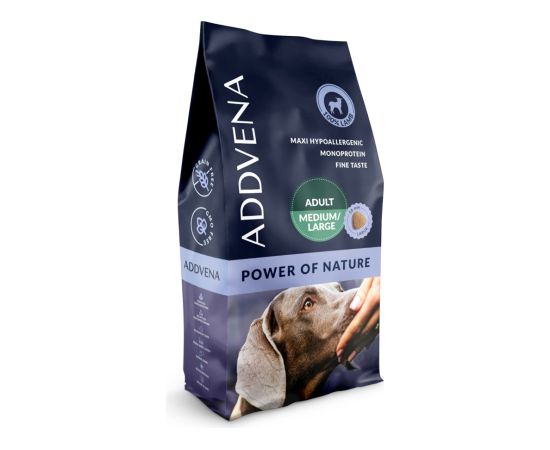 ADDVENA POWER OF NATURE dla dorosłych psów średnich i dużych ras 10kg Suņu barība