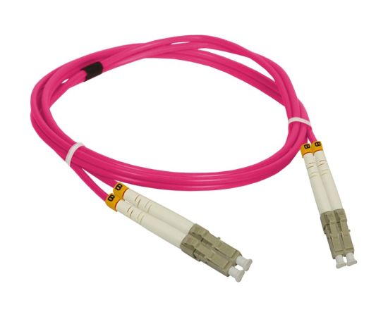 A-lan Alantec FOC-LCLC-5MMD-3-4 InfiniBand/fibre optic cable 3 m LC Violet Tīkla vadi