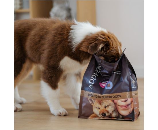 ADDVENA BOOSTED BY SUPERFOODS dla szczeniąt średnich i dużych ras 10kg Suņu barība