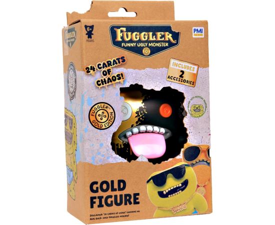 P.m.i. Kids World FUGGLER S3 GOLD EDITION - GOLD FIGURE VER.B Фигурки и герои