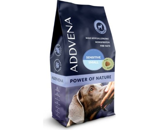 ADDVENA POWER OF NATURE Sensitive dla psów wrażliwych małych ras 10kg Suņu barība