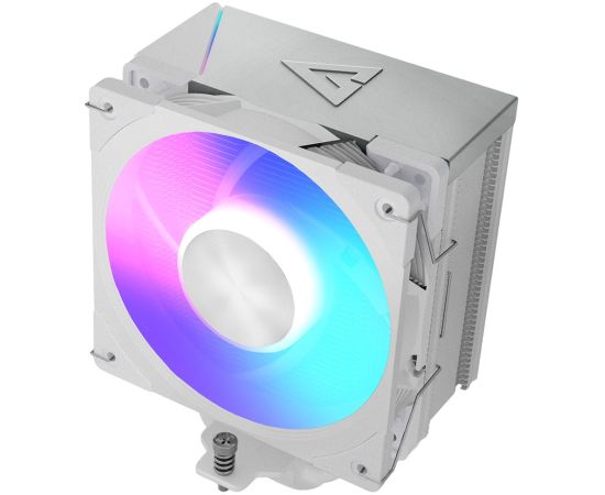 MODECOM Volcano 0C T721 ARGB Processor Air cooler 12 cm White Procesoru dzesēšana
