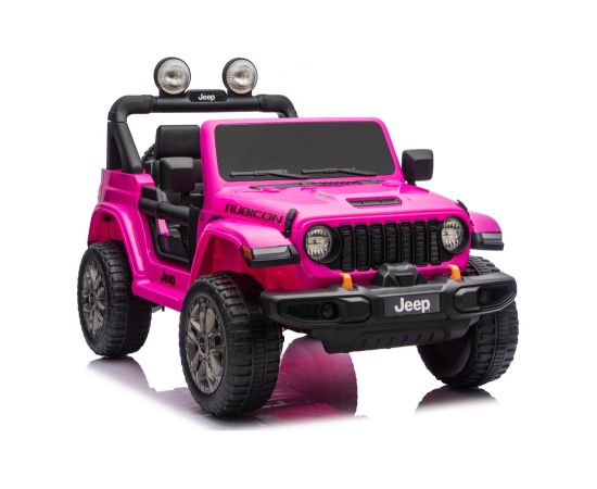 Lean Cars Jeep Rubicon 4x4 Battery-Powered Ride-On Vehicle DK-JWR556 4x200W 24V Pink Новости - Детские товары