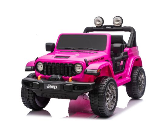 Lean Cars Jeep Rubicon 4x4 Battery-Powered Ride-On Vehicle DK-JWR556 4x200W 24V Pink Новости - Детские товары