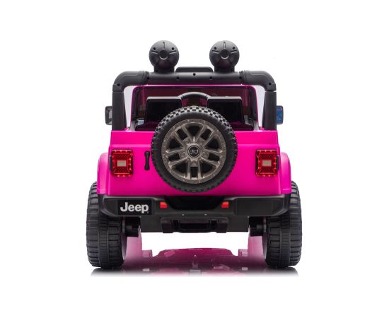 Lean Cars Jeep Rubicon 4x4 Battery-Powered Ride-On Vehicle DK-JWR556 4x200W 24V Pink Новости - Детские товары