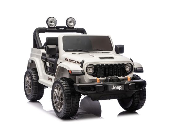 Lean Cars Jeep Rubicon 4x4 DK-JWR556 4x200W 24V White Battery-Operated Vehicle Новости - Детские товары