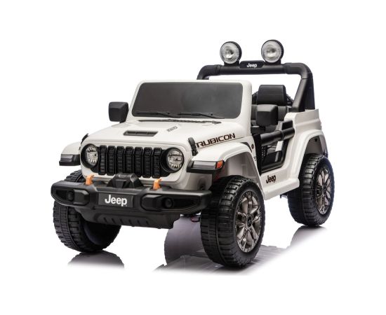 Lean Cars Jeep Rubicon 4x4 DK-JWR556 4x200W 24V White Battery-Operated Vehicle Новости - Детские товары