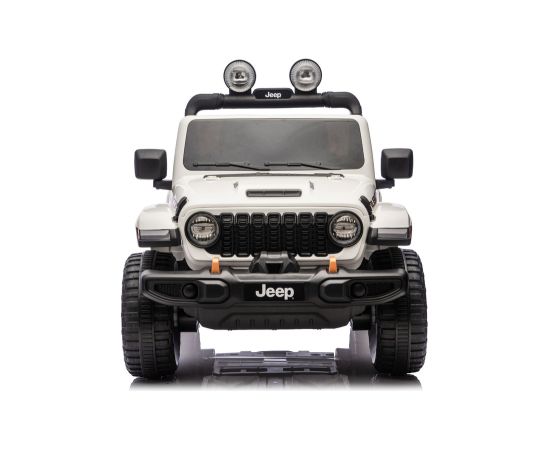 Lean Cars Jeep Rubicon 4x4 DK-JWR556 4x200W 24V White Battery-Operated Vehicle Новости - Детские товары