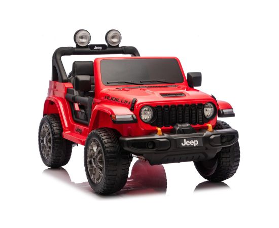 Lean Cars Jeep Rubicon 4x4 DK-JWR556 4x200W 24V Red Battery-Powered Vehicle Новости - Детские товары