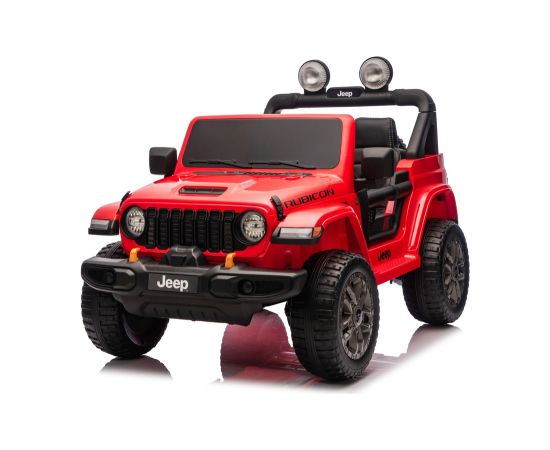 Lean Cars Jeep Rubicon 4x4 DK-JWR556 4x200W 24V Red Battery-Powered Vehicle Новости - Детские товары