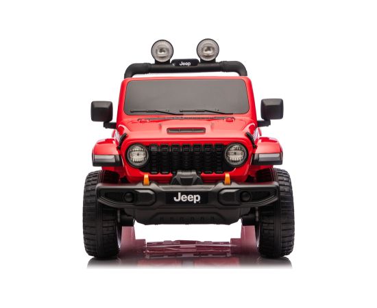Lean Cars Jeep Rubicon 4x4 DK-JWR556 4x200W 24V Red Battery-Powered Vehicle Новости - Детские товары