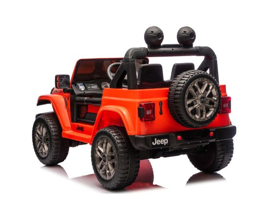 Lean Cars Jeep Rubicon 4x4 Battery-Powered Vehicle DK-JWR556 4x200W 24V Orange Новости - Детские товары