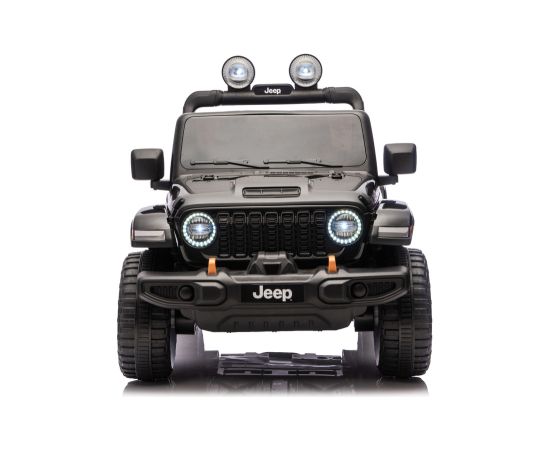 Lean Cars Jeep Rubicon 4x4 DK-JWR556 4x200W 24V Black Battery-Operated Vehicle Новости - Детские товары