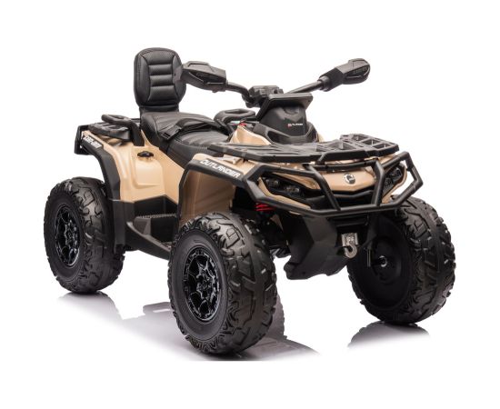 Lean Cars Quad Battery 4x4 DK-CA 005 4x200W 24V Khaki Jaunumi, Bērnu preces