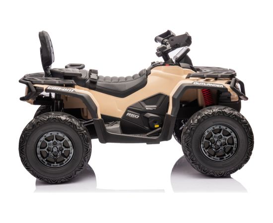Lean Cars Quad Battery 4x4 DK-CA 005 4x200W 24V Khaki Jaunumi, Bērnu preces