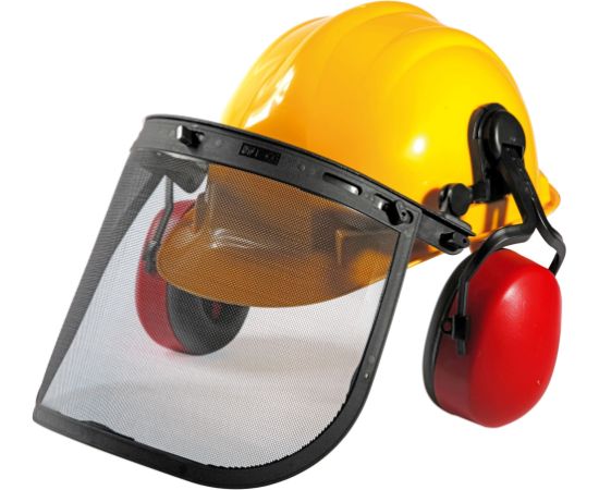 Aizsargķivere Texas ar aizsargstiklu un austiņām Citi darbarīki un piederumi