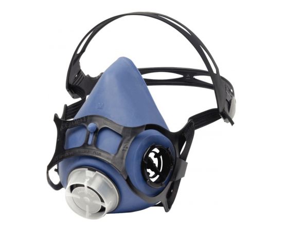 Aizsargmaska HONEYWELL 6100V-EC “Click-Fit”; M (bez filtriem) Citi darbarīki un piederumi