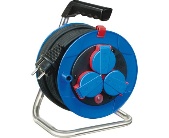 Pagarinātājs Brennenstuhl RR 3G1,5 plastmasas spole Strāvas pagarinātāji