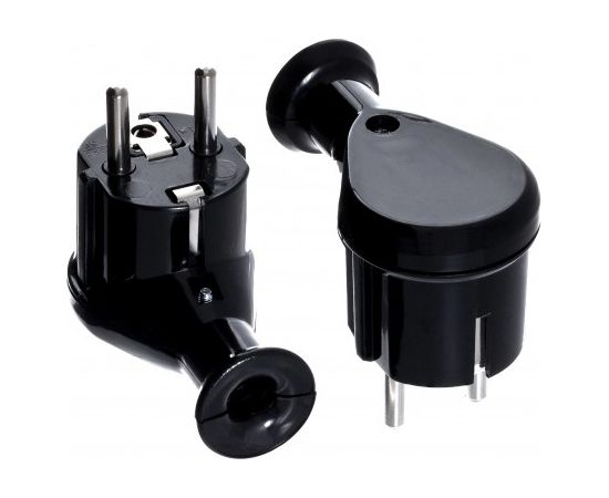 Kontaktdakša AWTools AW24808; 10 gab.; melns Strāvas pagarinātāji