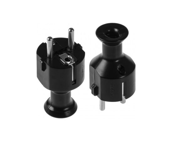 Kontaktdakša AWTools AW24806; 10 gab.; melns Strāvas pagarinātāji