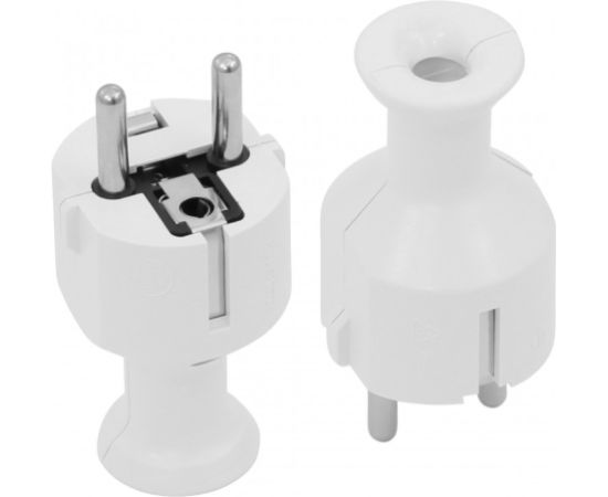 Kontaktdakša AWTools AW24805; 10 gab.; balts Strāvas pagarinātāji