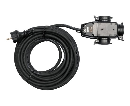 Pagarinātājs Yato YT-81162; 3Bx1,5 mm²; 20 m Strāvas pagarinātāji