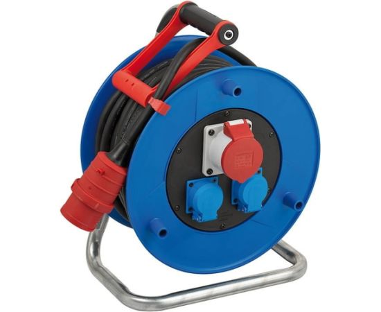 Pagarinātājs Brennenstuhl 30m 1CEE400V+2VDE RN 5x2,5 IP44 Strāvas pagarinātāji
