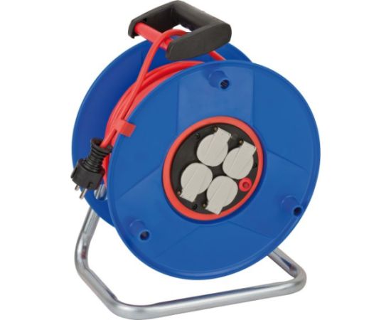 Pagarinātājs saritināms uz spoles Brennenstuhl 1208854; 25 m Strāvas pagarinātāji