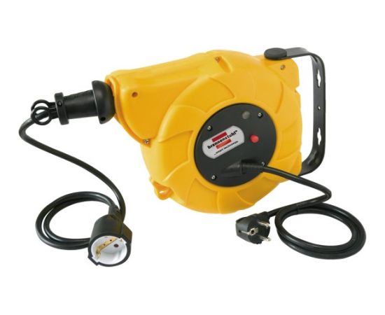 Pagarinātājs saritināms uz spoles Brennenstuhl 1241024300; 11 m Strāvas pagarinātāji