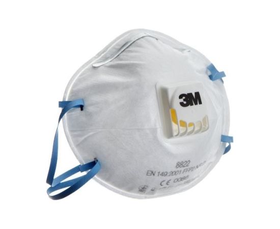 Respirators ar vārstu 3M 8822; FFP2 Citi darbarīki un piederumi