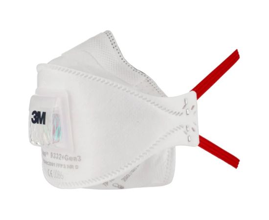 Respirators ar vārstu 3M Aura 9332+; FFP3 Citi darbarīki un piederumi