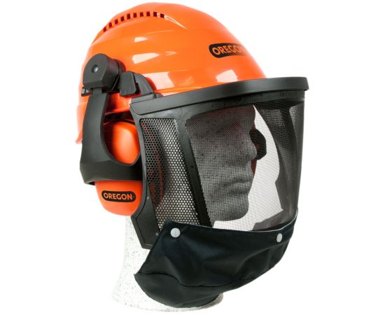 Aizsargķivere Oregon 562413; ar aizsargstiklu un austiņām Citi darbarīki un piederumi