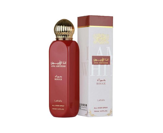 Lattafa Ana Abiyedh Rouge Tělový sprej 150ml Unisex Smaržas