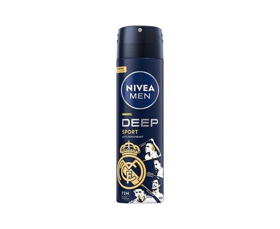 Nivea Men Deep Sport Anti-Perspirant - Antiperspirant ve spreji 150ml Духи и косметика