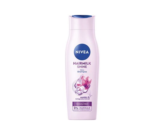Nivea Hairmilk Shine Shampoo - Šampon pro lesk vlasů 250ml Smaržas - NESAKĀRTOTS