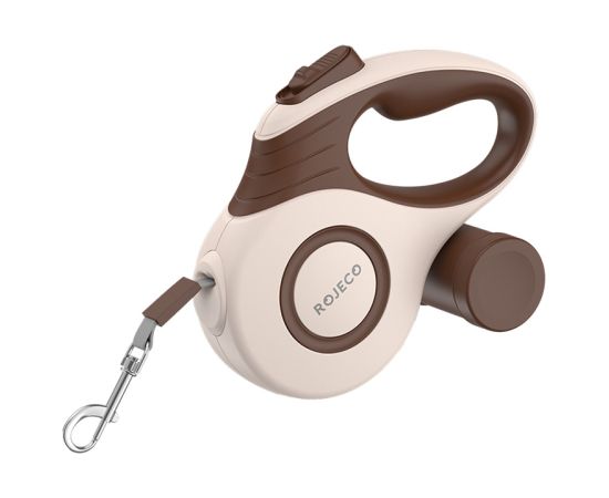 Rojeco A12 5M Automatic Retractable Dog Leash (brown) Citas preces