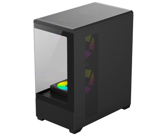 DarkFlash C365 computer case (black) + 5 fans Datoru korpusi