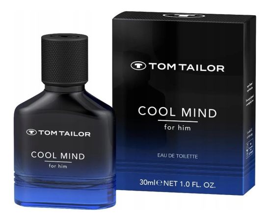 Tom Tailor Tom Tailor, Cool Mind, Eau De Toilette, For Men, 30 ml For Men Vīriešu Smaržas