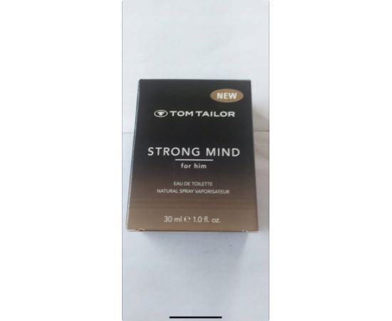 Tom Tailor Tom Tailor, Strong Mind, Eau De Toilette, For Men, 30 ml For Men Vīriešu Smaržas