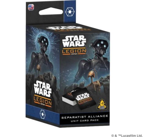 Star Wars: Legion 2.0 - Separatist Alliance - Unit Card Pack Galda spēles