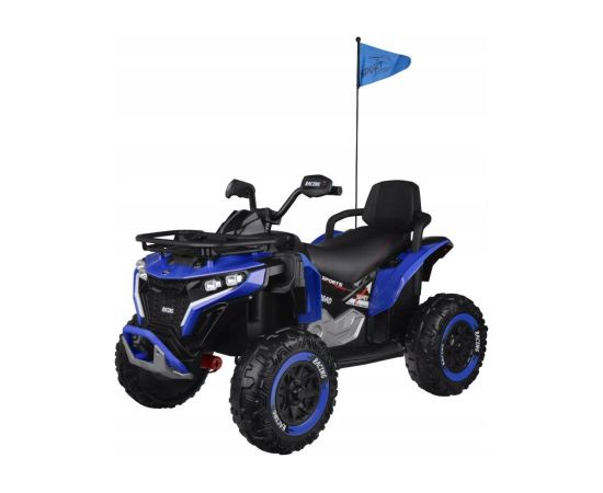 Jokomisiada Duży quad na akumulator dla dziecka 4x4 PA0328 Niebieski Jaunumi, Bērnu preces