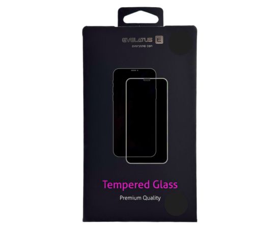 Evelatus Xiaomi  Redmi Note 15 Pro 4G 2.5D Full Cover Japan Glue Glass Anti-Static Black Ekrānu aizsardzība