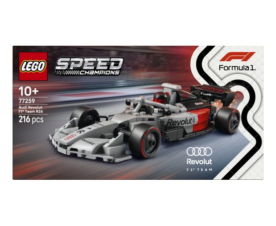 LEGO Speed Champions 77259 Bolid Audi Revolut F1 Team R26 LEGO VIDIYO